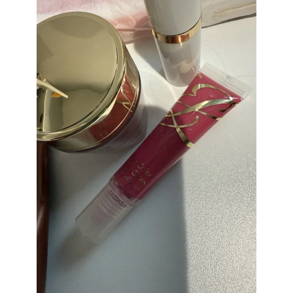 Estee Lauder Resilience Lift Bronze‎ Goddess Lipgloss Mascara 6 pc Travel Set J